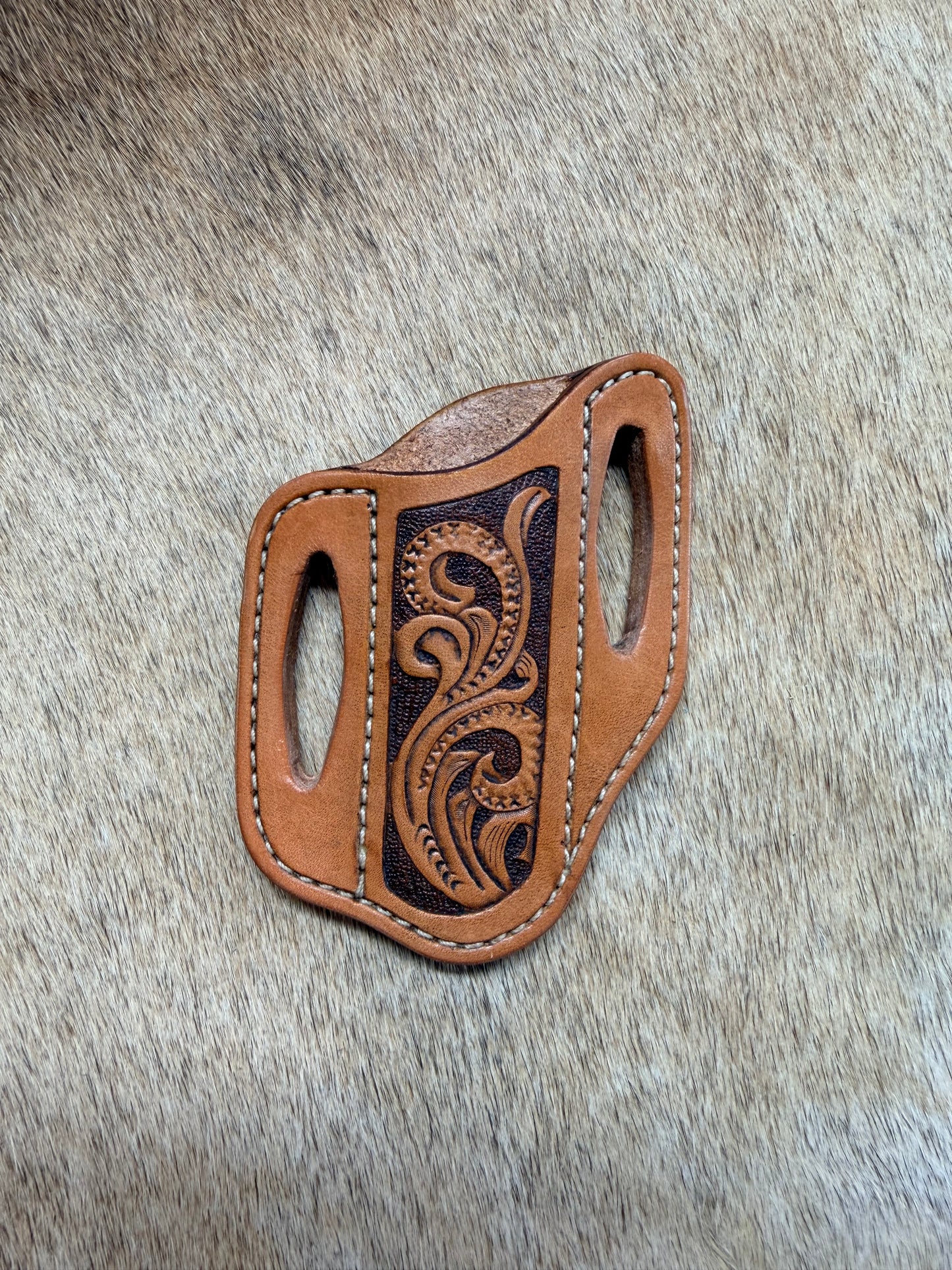 Floral Carved Knife Sheath